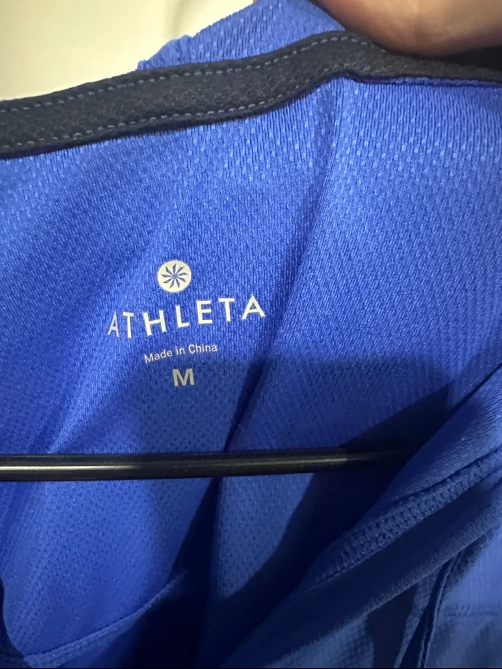 Athleta Royal Blue Athletic Hoodie Coverup - Picture 2 of 3